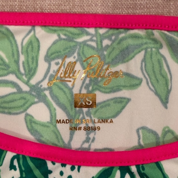 NWT- Lilly Pulitzer Green Floral Nightgown🩷 - Picture 7 of 8